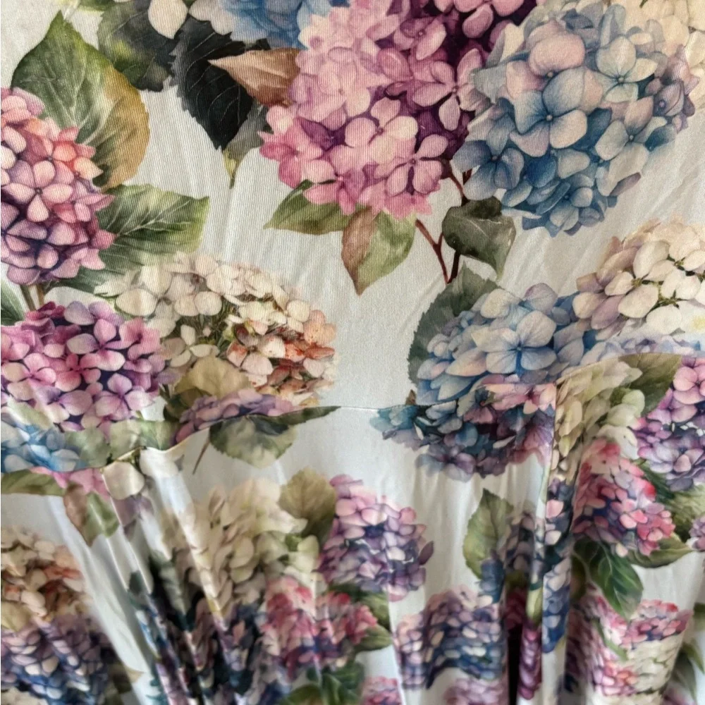 Posh Peanut Floral Dress in Purple and Green - Picture 5 of 5